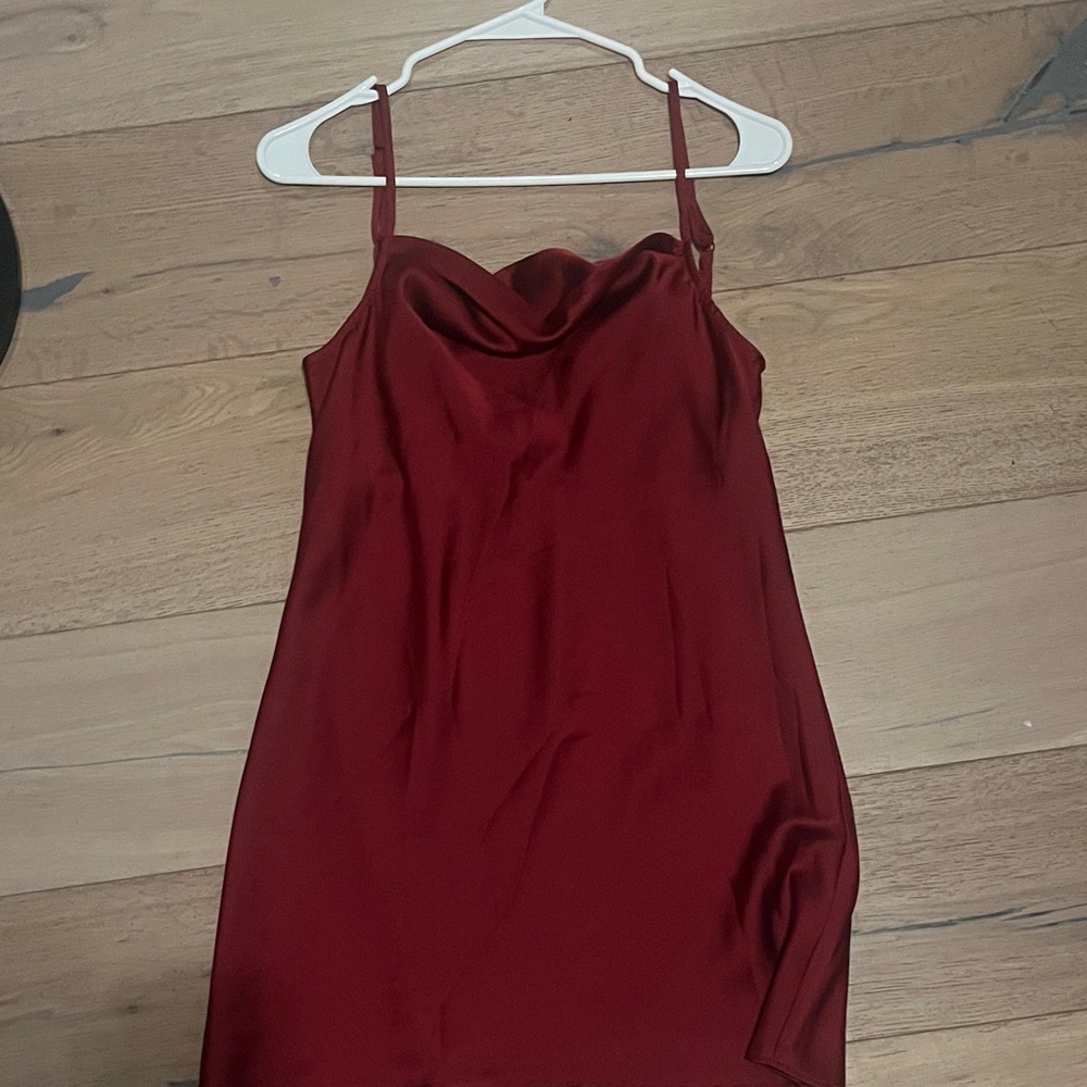 Show Me Your MuMu Scarlet Slip Dress